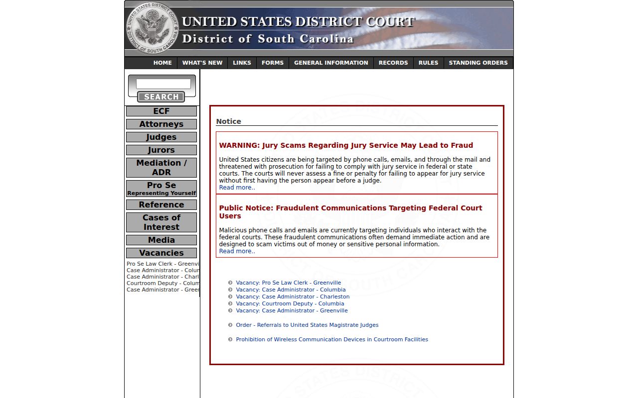 Chesterfield County arrest warrant guide distinguishing federal court records from county warrants